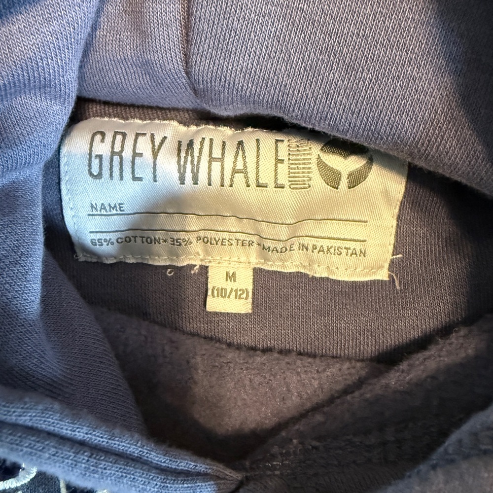 Grey Blue Hoodie - Newport Rhode Island - Picture 3 of 5